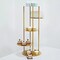 2.5 feet Gold 5 Tier Round Metal Cake Dessert DISPLAY STAND Centerpiece Party